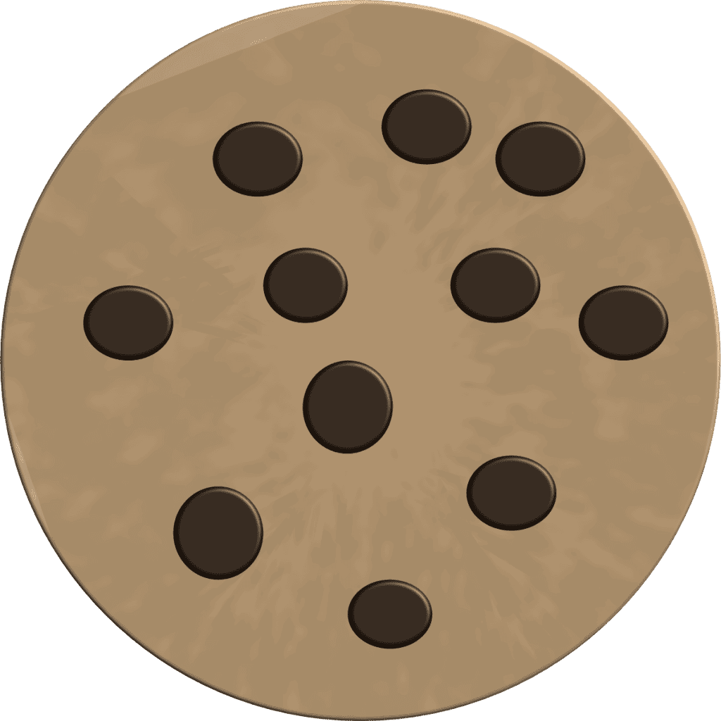 Cookie vector image decorative cookie policy 