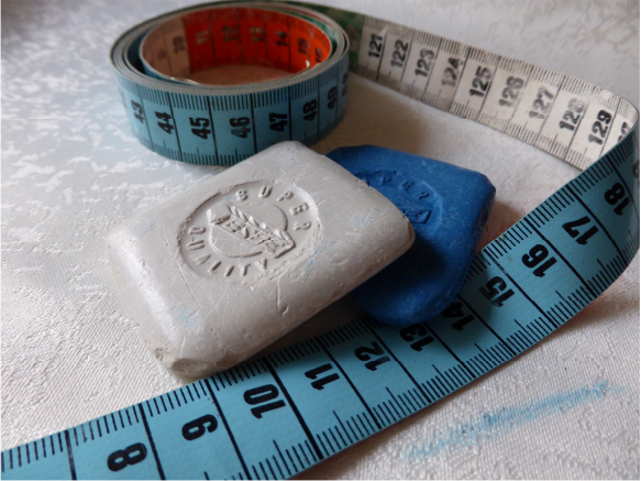 measuring taPe and chalk image great fit starts by accurate measurements book your appoint MEASUREMENT AND FIT IN THE PROCESS OF THE CREATION OF CUSTOM PERFORMANCE WEAR